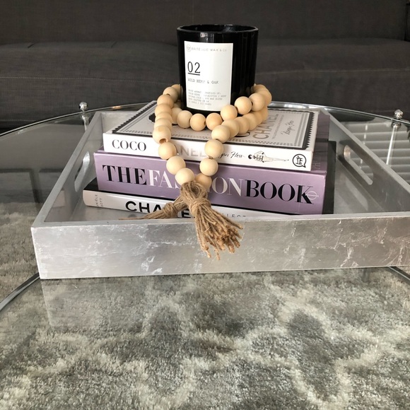 Wood Bead Garlands. Perfect decor piece to warm up your home. - Picture 2 of 4